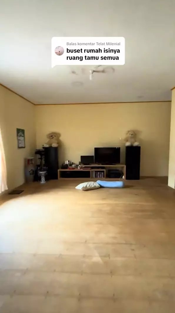 cara wanita asal Jambi menata rumah kayunya © TikTok