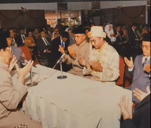 kenangan pernikahan Najwa Shihab dan Ibrahim © Instagram