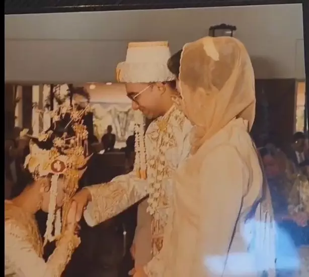 kenangan pernikahan Najwa Shihab dan Ibrahim © Instagram