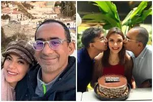 Meninggal karena stroke, 9 kenangan suami Najwa Shihab dan anak semata wayang hingga maut memisahkan