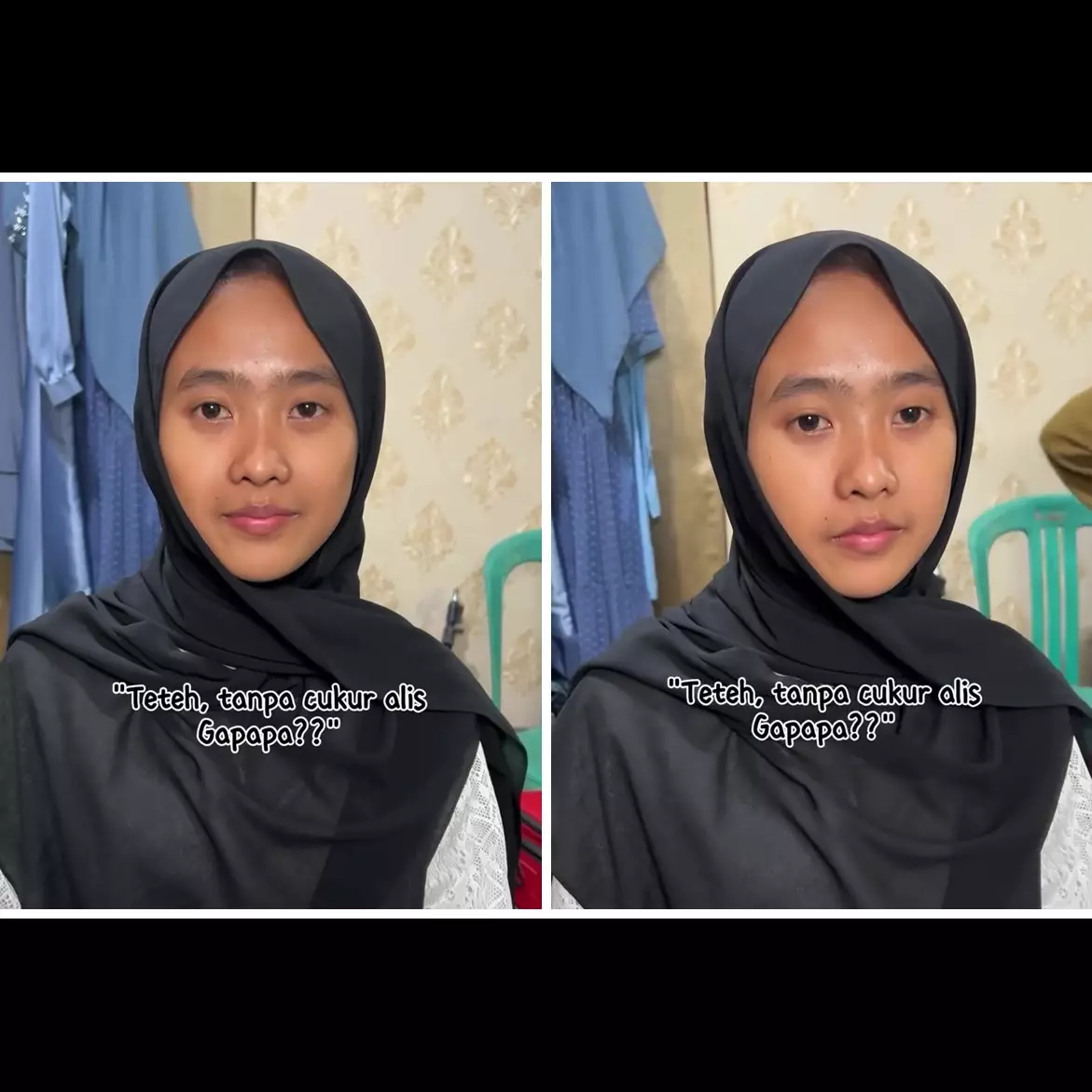 Alis tebal makin rapi meski tak dicukur, transformasi makeup pengantin dirias barbie look ini ayu pol