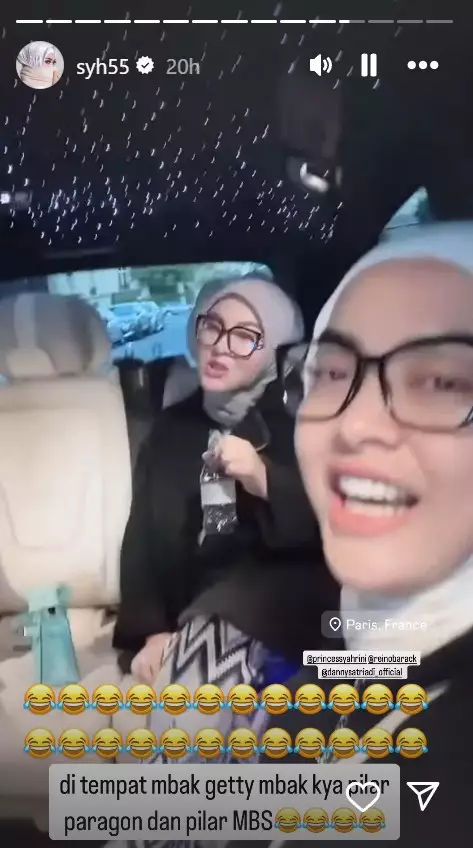 Jepretan Getty Image bikin Syahrini tembem © Instagram