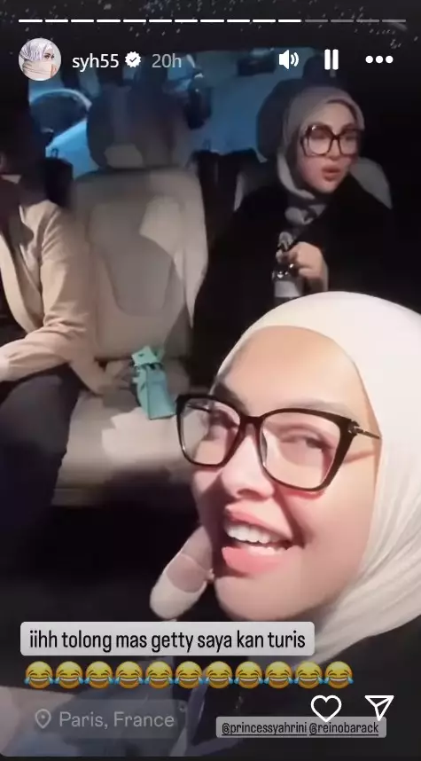 Jepretan Getty Image bikin Syahrini tembem © Instagram