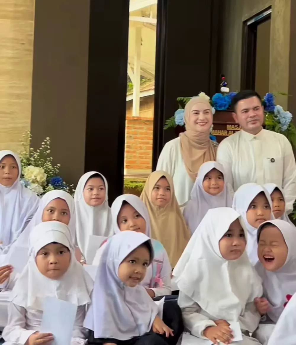 peresmian masjid yang dibangun Haldy Sabri © Instagram