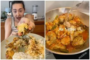 Cara masak ayam woku a la Dewi Rezer, masak sekali, nasi pun ludes gara-gara tambahan bahan spesial