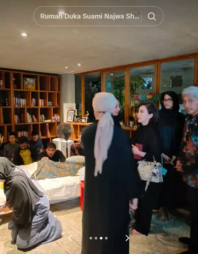 potret ketegaran Najwa Shihab usai kepergian sang suami © TikTok