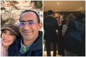 7 Potret ketegaran Najwa Shihab di tengah duka suami berpulang, penuh kesabaran salami pelayat