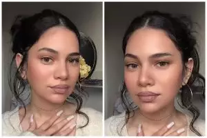 Trik kontur ini bikin cuping hidung auto kecil dan lebih mancung, praktis cuma butuh 2 produk makeup