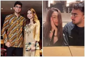 7 Potret kedekatan Izzat Assegaf anak Najwa Shihab dan Ghina Raihanah, jebolan Puteri Indonesia