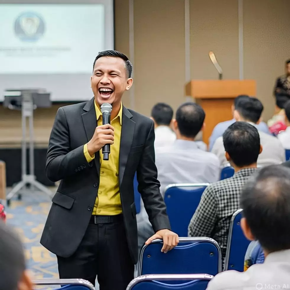 50 Pantun lucu buat MC dan pembuka acara, dijamin ice breaking makin cair