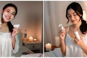 Pakai 7 rangkaian skincare ini sebelum tidur, biar makeup pagi kamu flawless natural tanpa drama