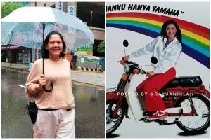 Potret lawas dan terbaru 9 seleb bintang iklan motor jadul, awet muda hingga kini
