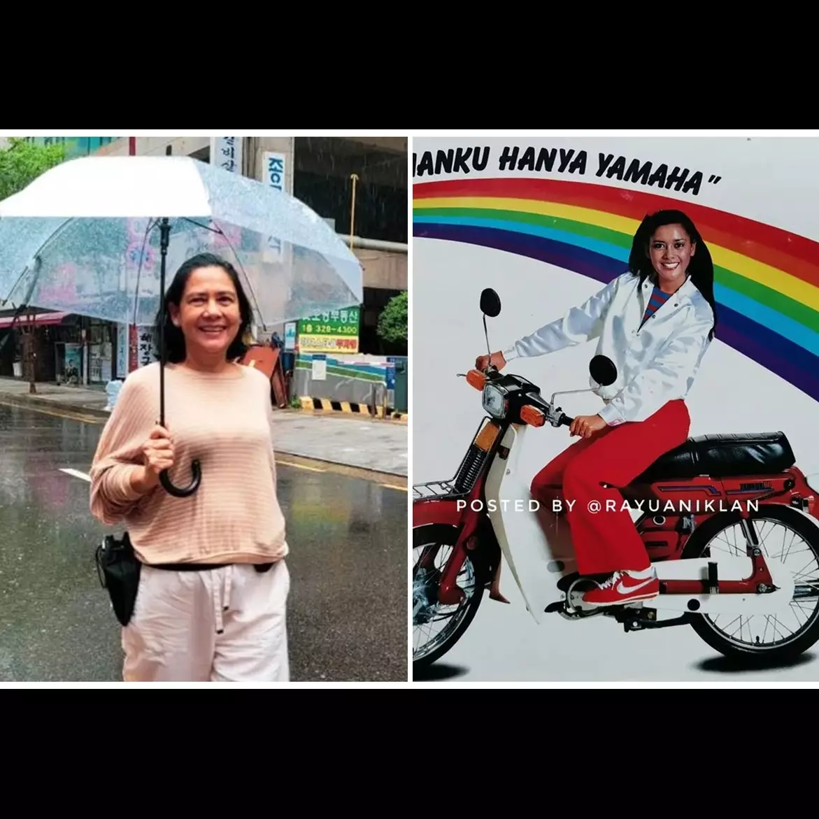 Potret lawas dan terbaru 9 seleb bintang iklan motor jadul, awet muda hingga kini