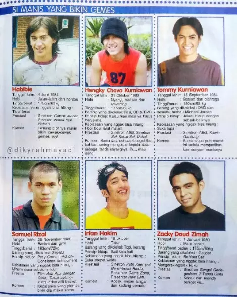 potret lawas Hengky Kurniawan di awal karier © berbagai sumber