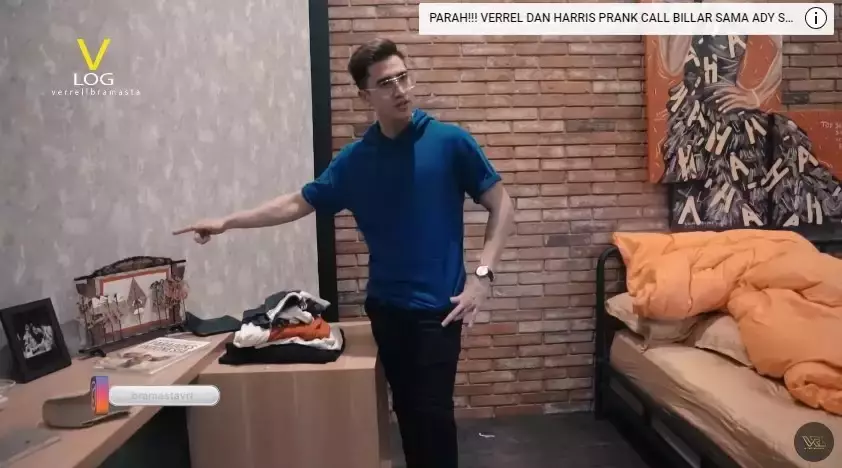 cara Al Ghazali menata area tidurnya © YouTube cara Al Ghazali menata area tidurnya © YouTube