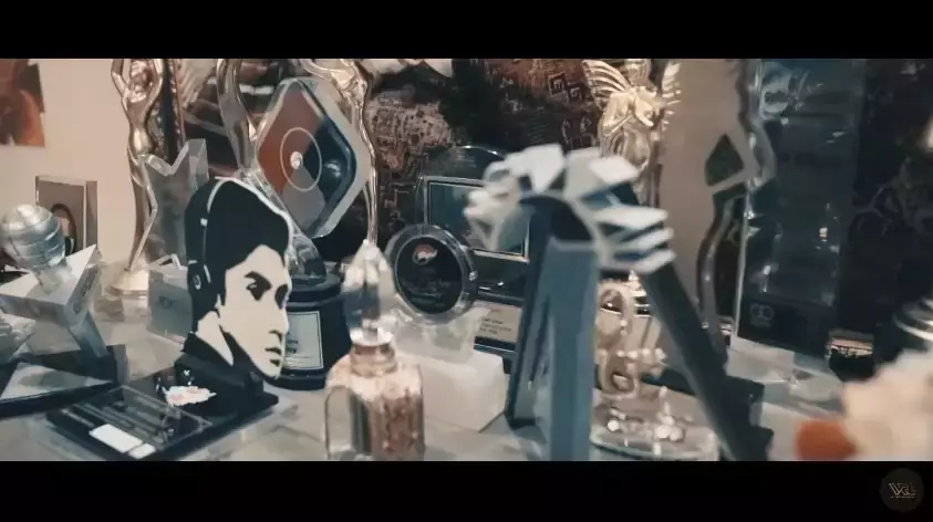 cara Al Ghazali menata area tidurnya © YouTube cara Al Ghazali menata area tidurnya © YouTube