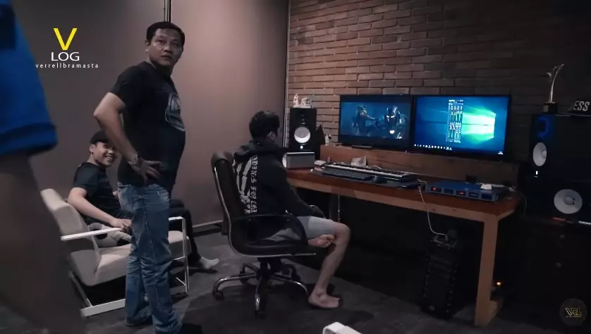 cara Al Ghazali menata area tidurnya © YouTube cara Al Ghazali menata area tidurnya © YouTube