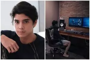 Kamarnya ada studio pribadi, ini 7 cara Al Ghazali menata area tidurnya agar lega meski banyak perabot