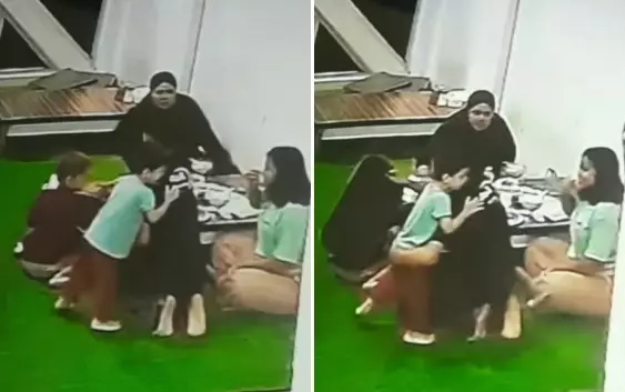 kisah haru pramusaji dipeluk anak kecil © 2025 YouTube kisah haru pramusaji dipeluk anak kecil © 2025 YouTube