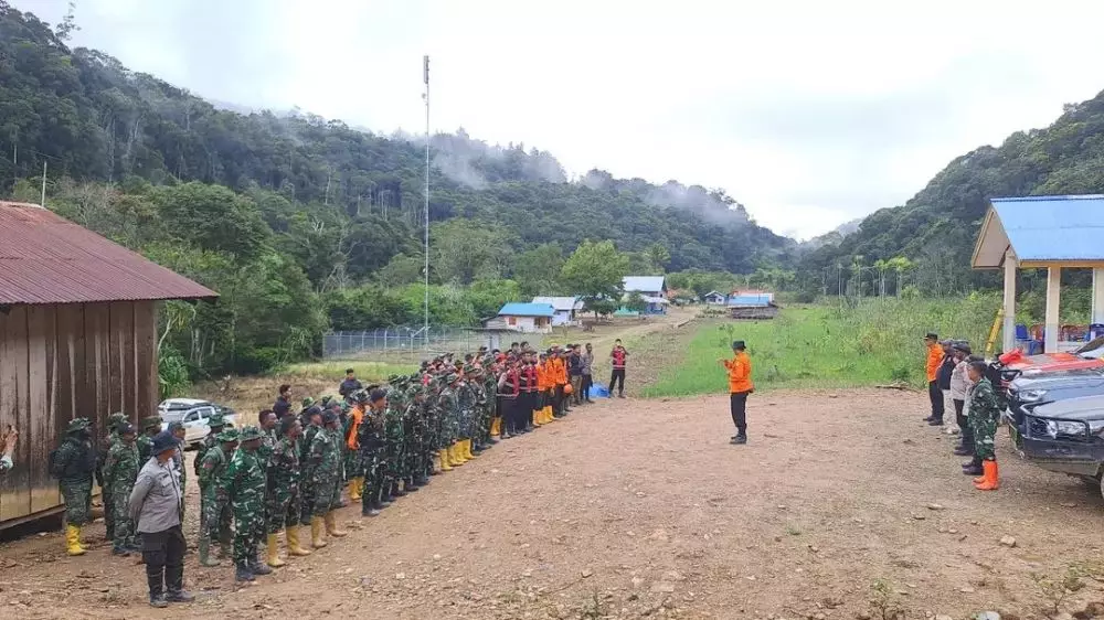 banjir pegunungan arfak © 2025 Instagram