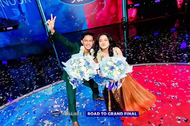 potret Shabrina Leanor dengan Fajar Noor © Instagram