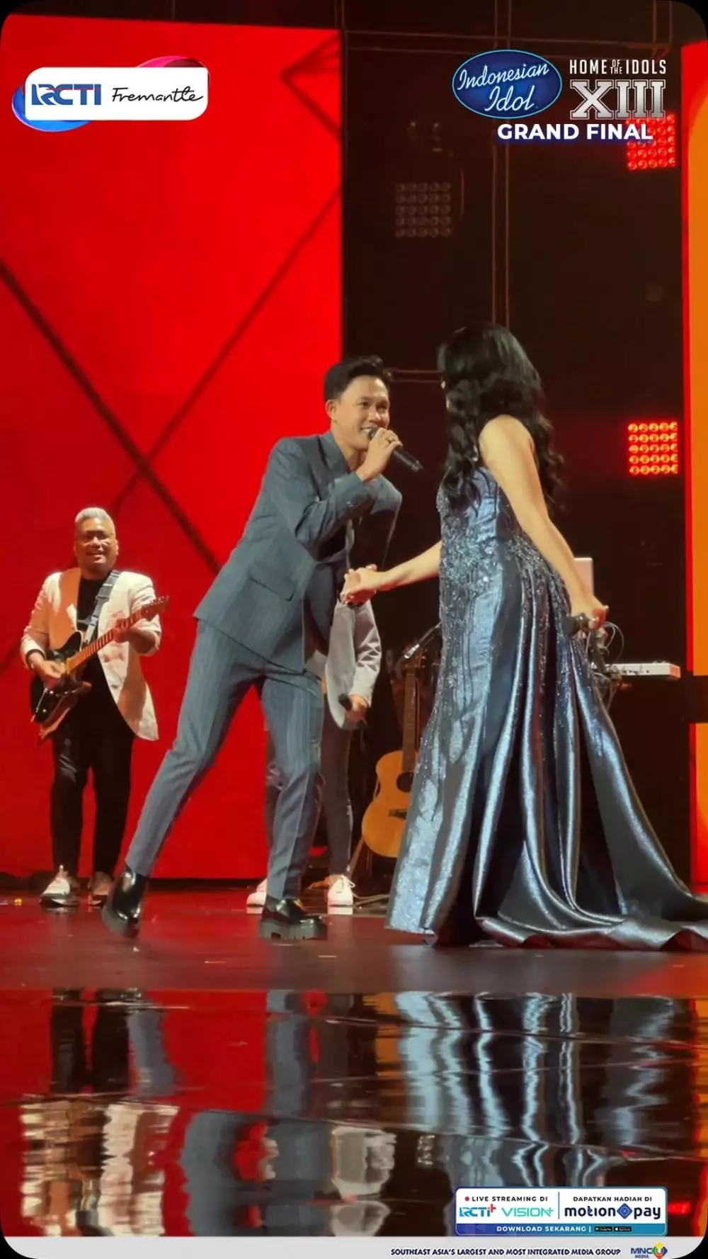 potret Shabrina Leanor dengan Fajar Noor © Instagram