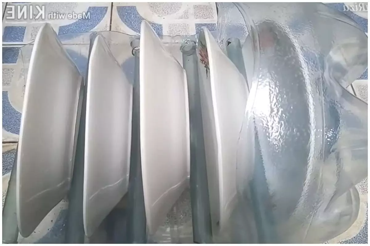 Trik bikin rak pengering piring dari galon bekas, kreatif dan murah tak perlu beli