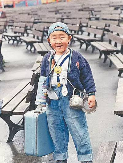 transformasi bocah plontos di film Boboho © berbagai sumber transformasi bocah plontos di film Boboho © berbagai sumber