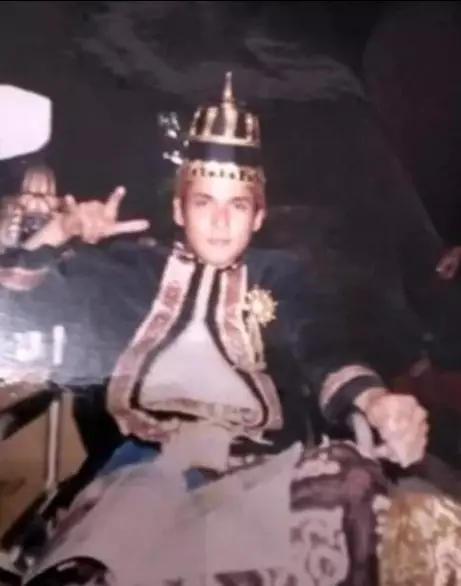 potret masa muda Candy Satrio © Instagram