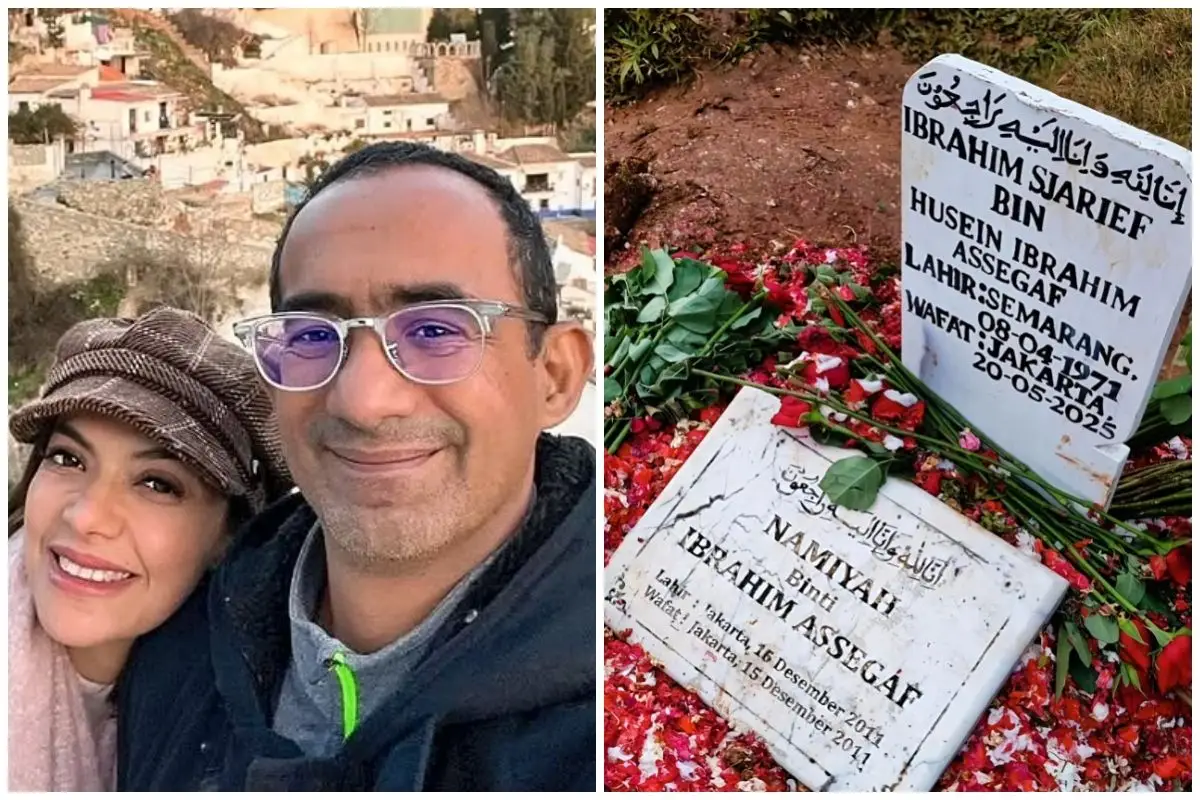 Ikhlaskan kepergian sang suami, unggahan Najwa Shihab perlihatkan makam Ibrahim ini bikin terenyuh