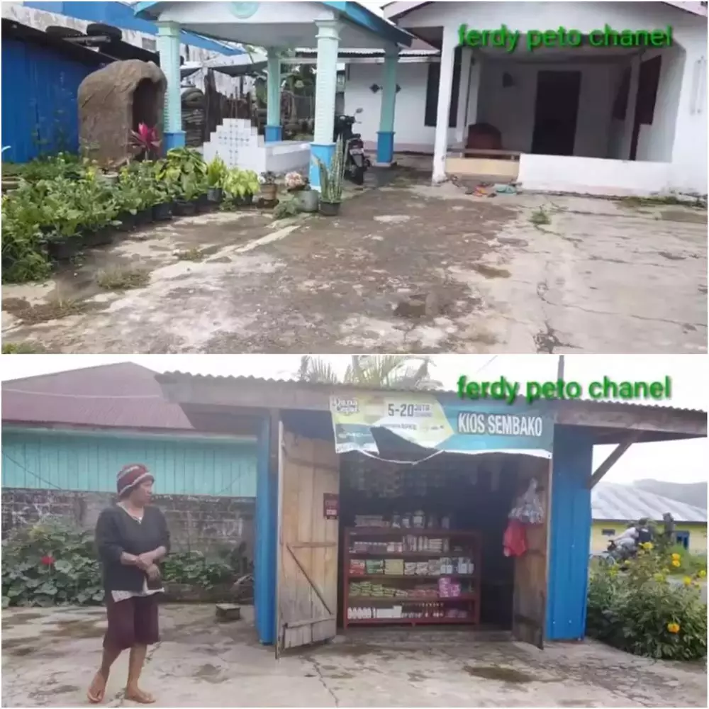 penampakan rumah masa kecil penyanyi © berbagai sumber