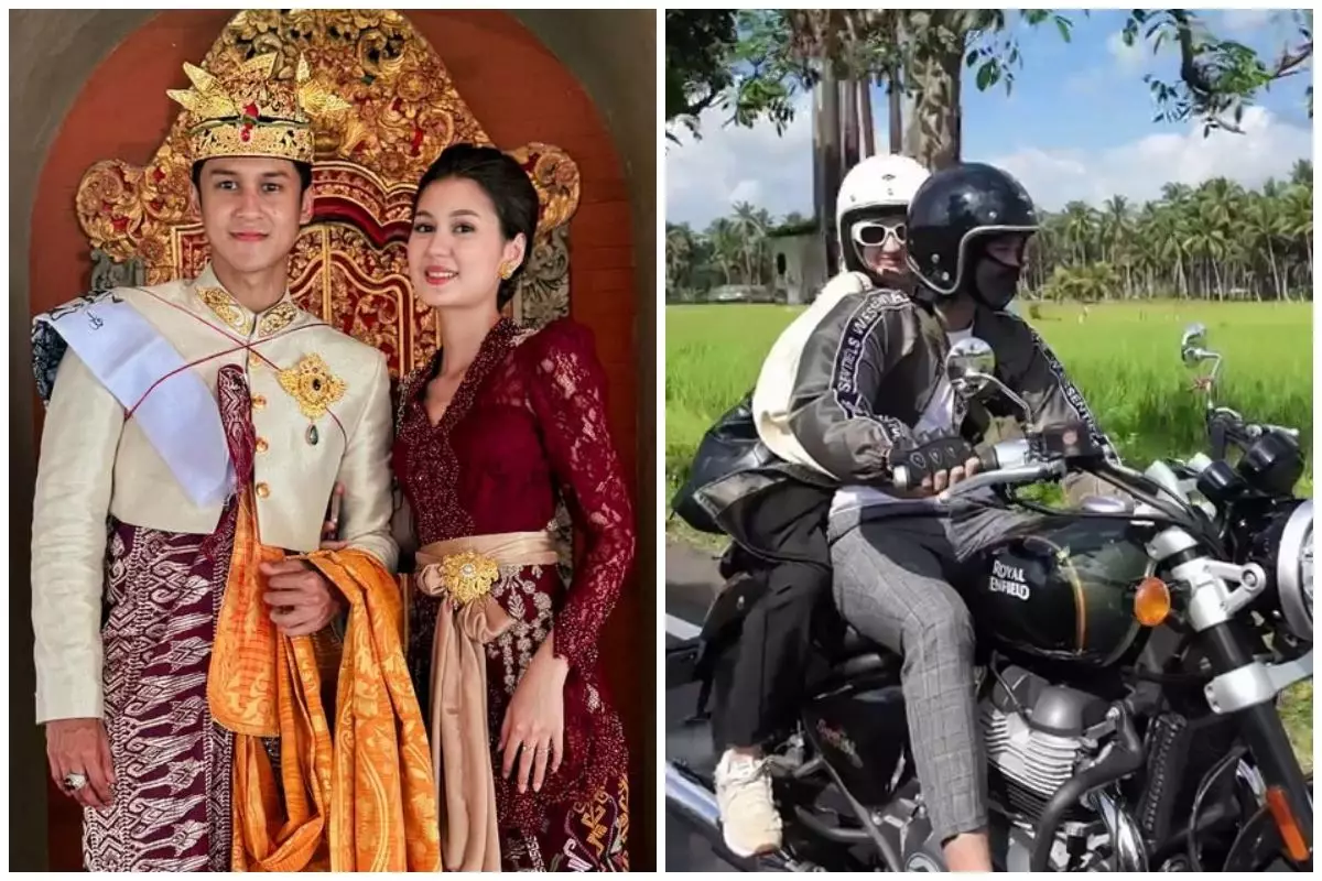 9 Potret nostalgia Antonio dan Zoe Abbas motoran bareng, ogah jual kendaraan karena penuh kenangan