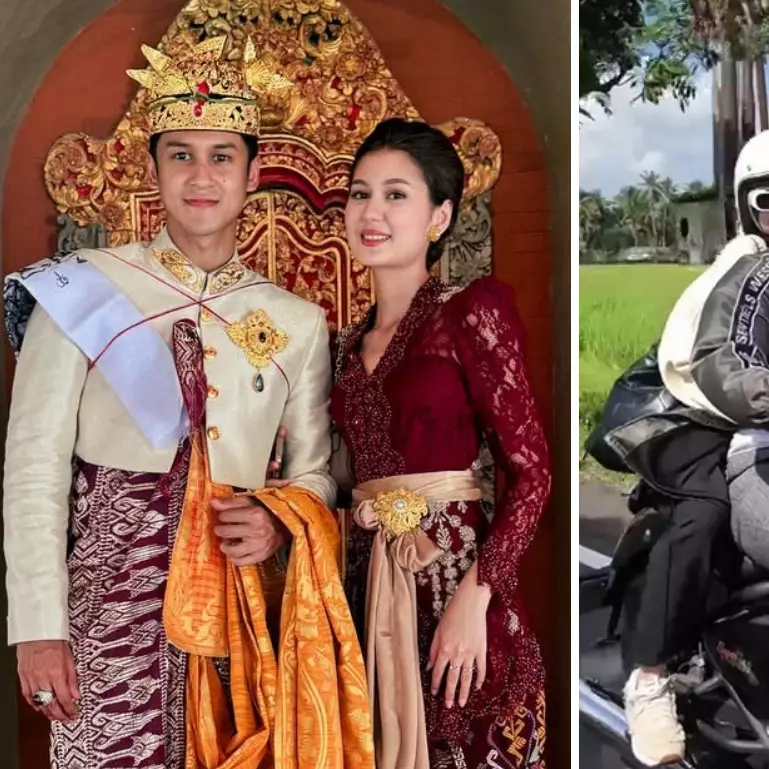 9 Potret nostalgia Antonio dan Zoe Abbas motoran bareng, ogah jual kendaraan karena penuh kenangan