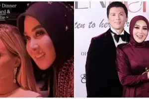 Syahrini pamer foto bareng Angelina Jolie di Cannes 2025, ternyata harus ikut antre dulu?