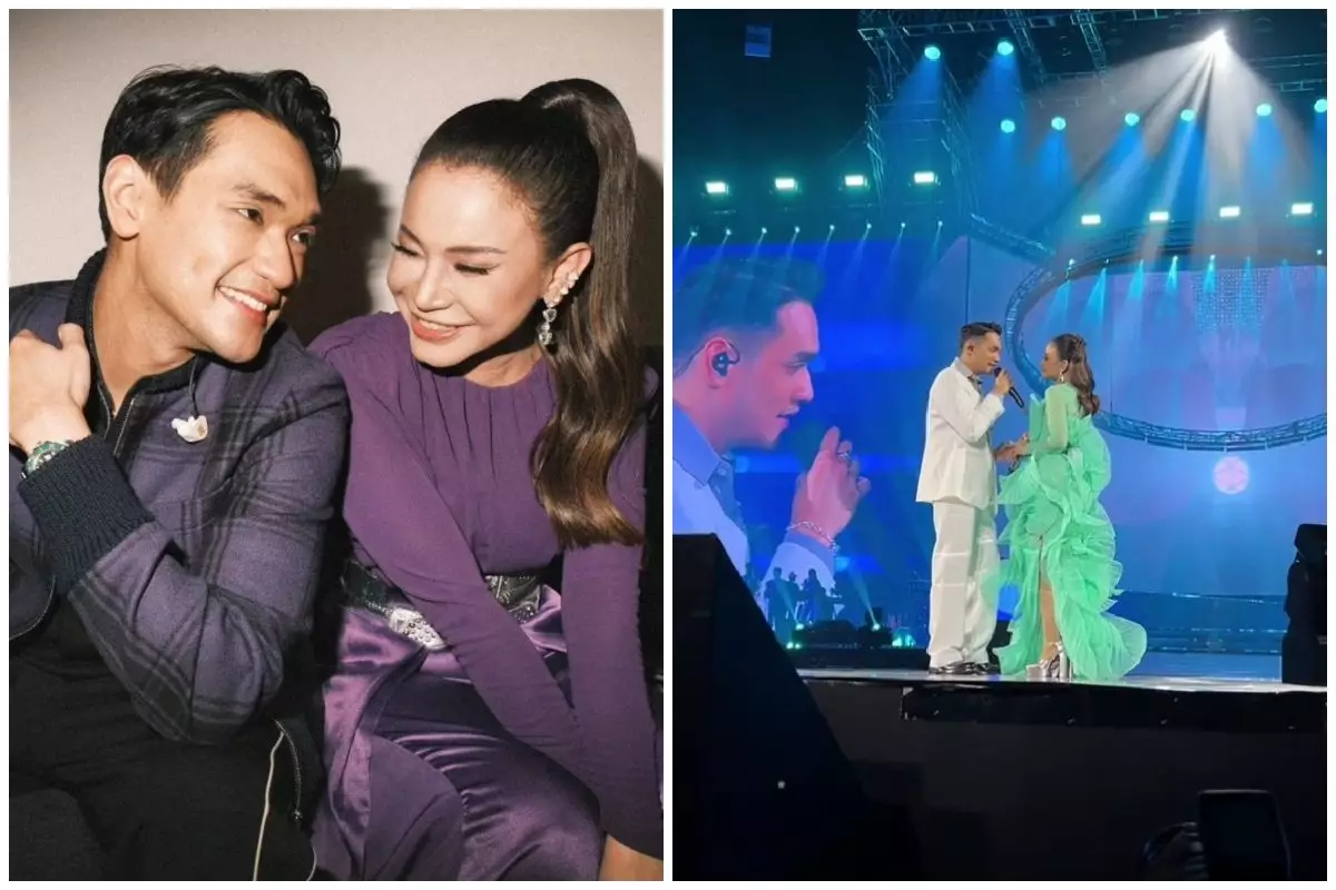 9 Momen Afgan beri kejutan duet di konser Rossa, aksi romantisnya usai nyanyi bikin heboh fans