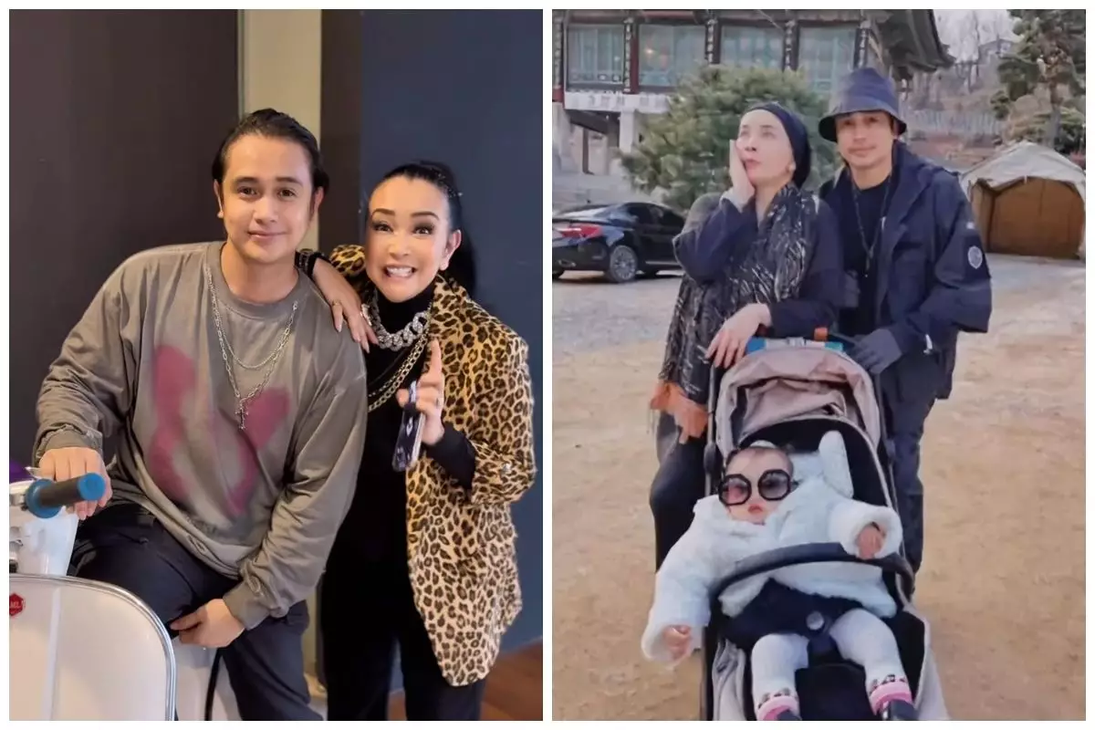 9 Potret Jennifer Jill dan Ajun Perwira momong bayi yang diadopsi, bahagia bisa urus anak bersama