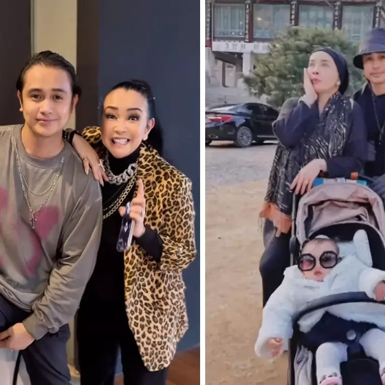 9 Potret Jennifer Jill dan Ajun Perwira momong bayi yang diadopsi, bahagia bisa urus anak bersama