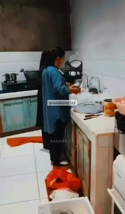 dapur mulan jameela bak tempat masak desa  © 2025 Instagram dapur mulan jameela bak tempat masak desa  © 2025 Instagram