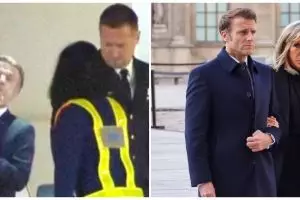 Video toyor suami saat di pesawat jadi omongan, 10 fakta sosok Brigitte Macron istri Presiden Prancis