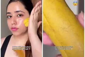 Bukan dicukur, ini cara bersihkan bulu halus di wajah tanpa rasa sakit cuma pakai 3 bahan dapur