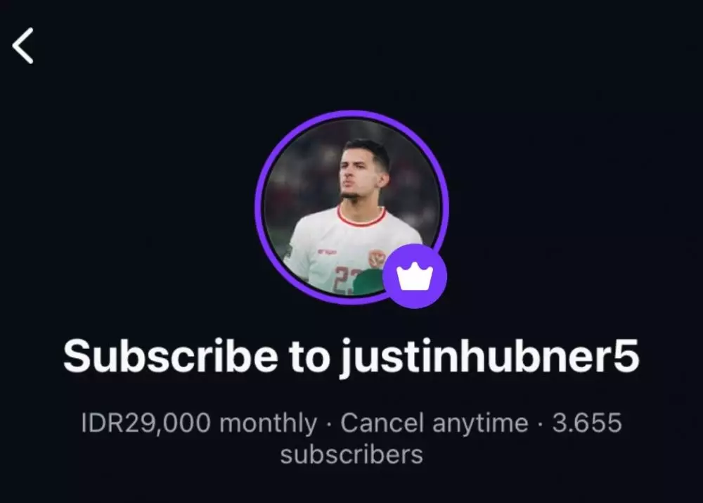 penghasilan seleb konten eksklusif instagram  © 2025 Instagram