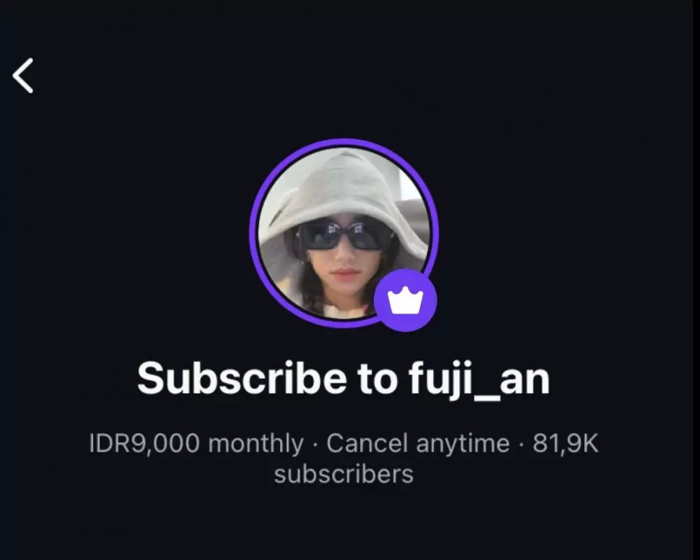 penghasilan seleb konten eksklusif instagram  © 2025 Instagram