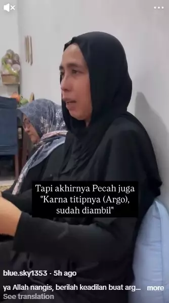 Curhat ibunda Argo mahasiswa UGM © berbagai sumber Curhat ibunda Argo mahasiswa UGM © berbagai sumber