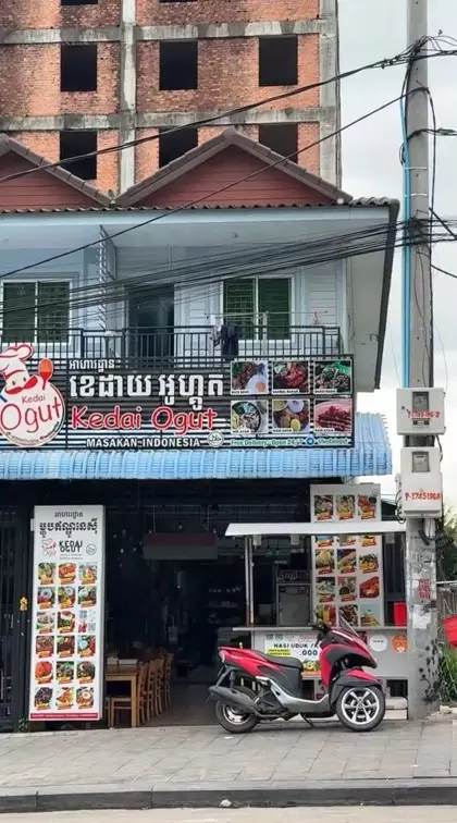 Pria ini liburan ke Kamboja © TikTok Pria ini liburan ke Kamboja © TikTok