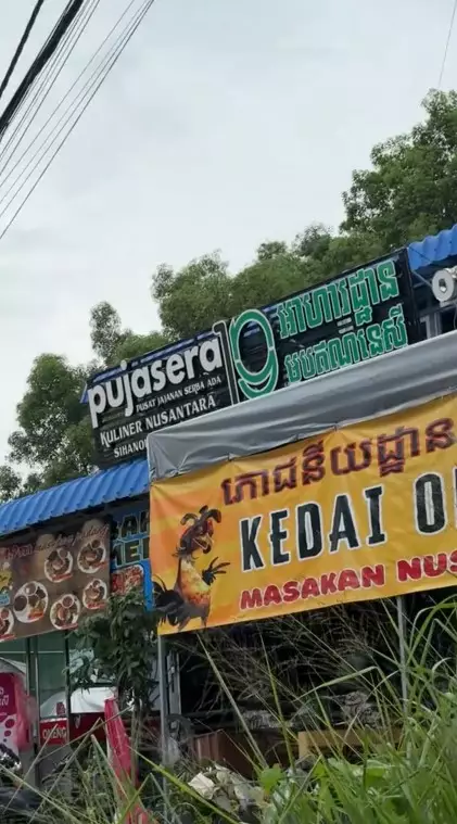 Pria ini liburan ke Kamboja © TikTok Pria ini liburan ke Kamboja © TikTok