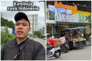 Pria ini liburan ke Kamboja, tunjukkan view kondisi jalannya, 9 potretnya malah serasa ada di Bekasi