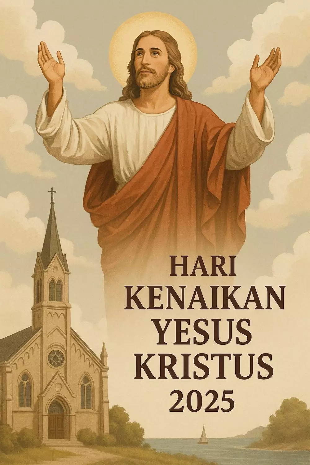 Ucapan Hari Kenaikan Yesus Kristus 2025 © 2025 brilio.net