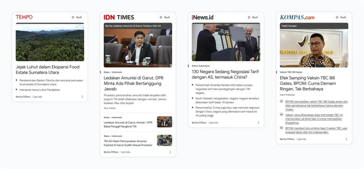 Baca berita jadi makin asyik, Google News Showcase resmi hadir di Indonesia