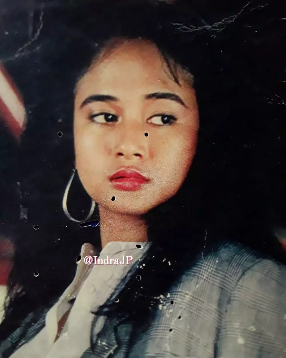 masa muda ria irawan model iklan kaus © instagram