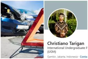 Christiano Tarigan penabrak mahasiswa UGM hingga tewas kini jadi tersangka, ini 5 fakta sosoknya